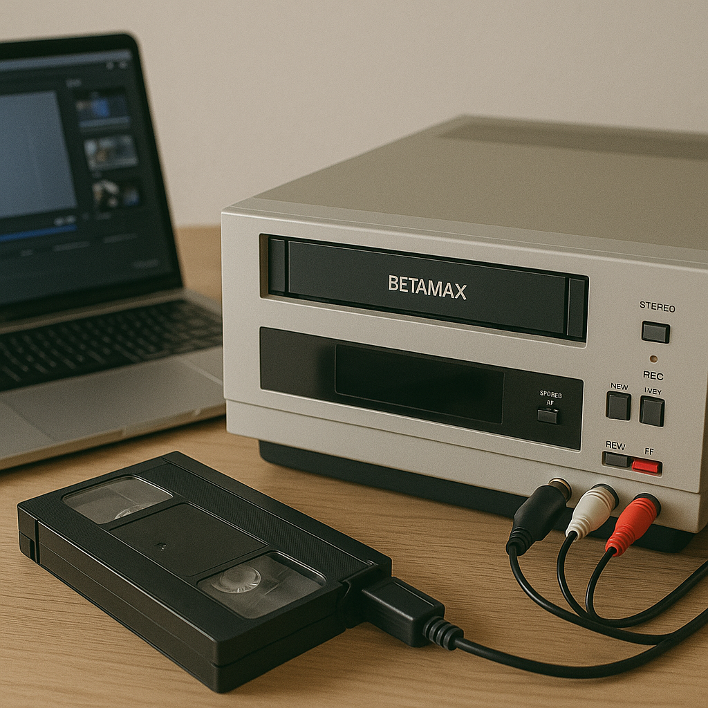 Betamax Tapes Digitization