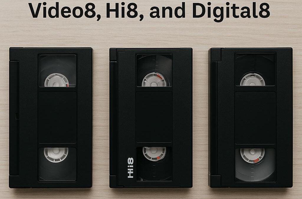 8mm Video Tapes Comparison